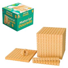 Material dourado c/611pcs madeira ref 791919         cx:002