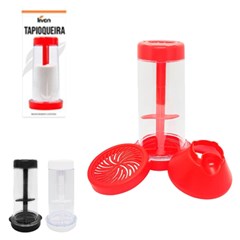 Tapioqueira plastico 26x11cm,sortida tapioqu cx:024