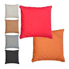 Capa p/ almofada 43x43cm sortida poliester   cx:060