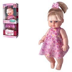 Boneca yukinha baby loira hair 33cm ref 111