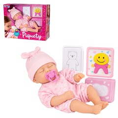 Boneca piguti 27cm c/acess ref 1193
