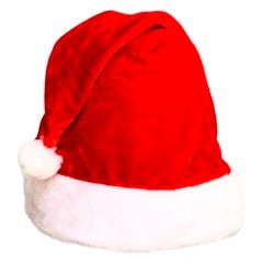 Touca*noel veludo luxo 40cm cx:300