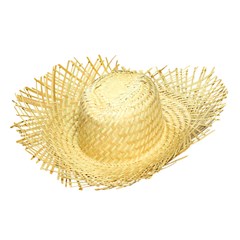 Chapeu junino inf desfiado 30cm c071         cx:100