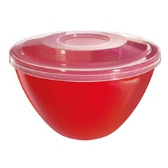Pote plast 750ml red color                   cx:018