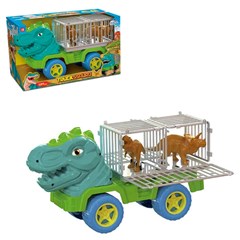 Caminhao trucksauro 45cm c/2 dinos ref 935   cx:004