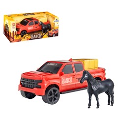 Carro pick up rancho 25cm c/ cavalo ref 993