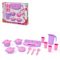 Kit cozinha big cheff kids c/17pcs  ref 2038   cx:006