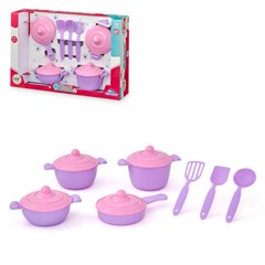 Kit panelinhas cooking kids c/11pcs ref 2043         cx:008