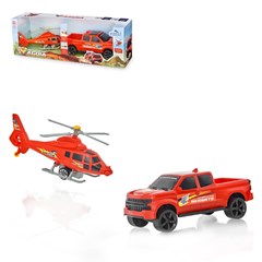 Pick-up salvamento aguia com helicoptero 60cm ref 2069          cx:006