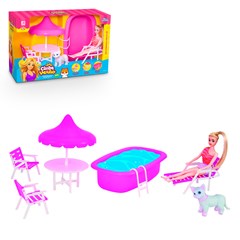Kit clube de verao c/boneca ref 2087     cx:004
