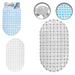 Tapete*p/ banheiro 60x32cm oval color        cx:048