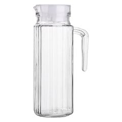 JARRA VIDRO 1L C/TPA PLAST                   CX:012