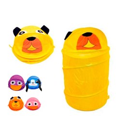 Cesto organizador poliester 45x45cm color    cx:036