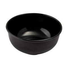 Tigela melamina 17x8cm preta                 cx:060