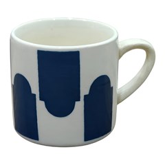 Caneca cer 90ml organique azul               cx:072