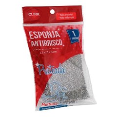 Esponja anti-risco espuma e poliester 12x7x3 cx:120