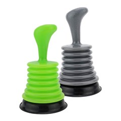 Desentupidor pia plast 18x10,5cm sortido     cx:090