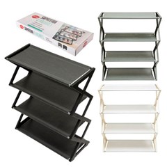 Sapateira plast 4 andares 41x18,5x48,5cm sor cx:036