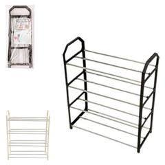 Sapateira plast 4 andares 42x18x50cm         cx:040