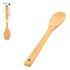 Colher bambu 30x5,7x0,7cm                    cx:060