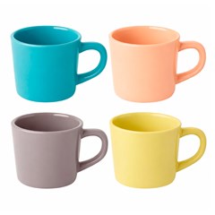 Xicara porc 60ml color                       cx:096