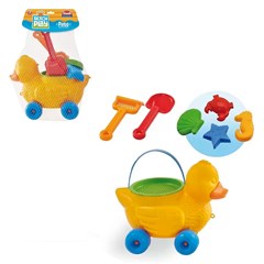 Brinquedo praia pato beach play 30cm ref 593     cx:009