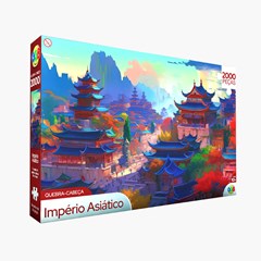Quebra cabeca imperio asiatico 2000pcs ref 1 cx:00006