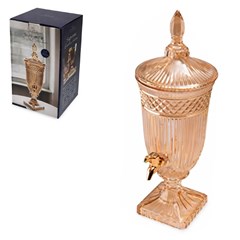 Suqueira vidro 2,2lts ambar flux             cx:002