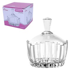 Bomboniere vidro 12cm milan                  cx:012