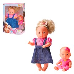 Boneca new family 38cm loira ref 1046        cx:004