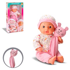 Boneca ana julia 37cm hora de dormir ref 108 cx:00004