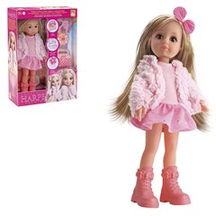 Boneca harper fashion 34cm c/acess ref 1108