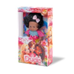 Boneca duda 32cm negra ref 1139              cx:006