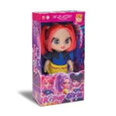 Boneca brave girls cabelo laranja 41cm ref 1 cx:006