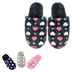 Pantufa fem love colors 32cm adulto                  cx:100