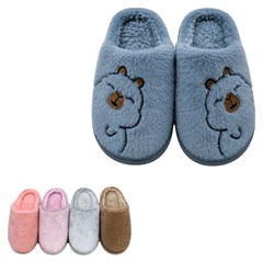 Pantufa infantil colors felpudas 32cm          cx:120