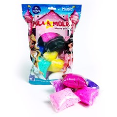 Massinha pula e molda c/15pcs  colors prince cx:072