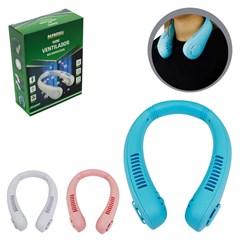 Ventilador de pescoco colors 22cm al12030    cx:036