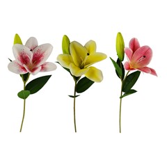 Buque de flores lirios sortidos 50cm im46329 cx:060