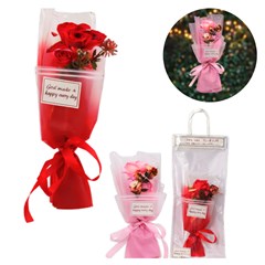 Buque flores p/presente 40cm jy300 cx:060