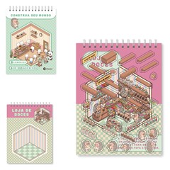 Livro cenario 3d construa seu mundo c/mais d cx:020