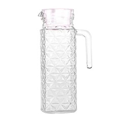 Jarra de vidro 1l tpa/ plast diamond         cx:012