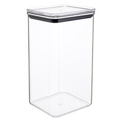 POTE PLAST 1,1LTS HERMETICO TRANSP           CX:040