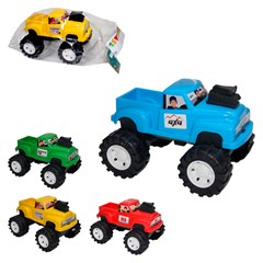 Carro pick up monster 25cm sort sol ref pr79 cx:022