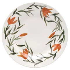 Prato raso cer 24cm lirios                   cx:012