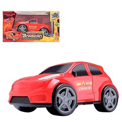 Carro bombeiro pick-up 21cm ref003           cx:00012