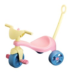 Triciclo tchuco unicórnio com haste