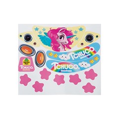 Triciclo tchuco unicórnio com haste