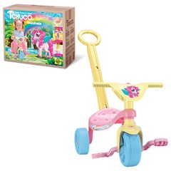Triciclo tchuco unicórnio com haste