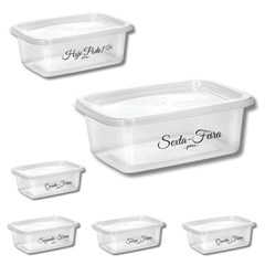 Cj potes plast ret 800ml 6pcs fitness        cx:024